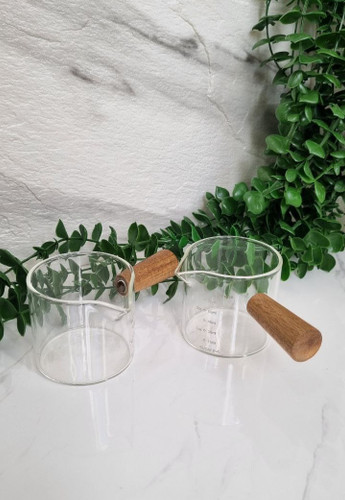 سس خوری پیرکس دسته چوبی